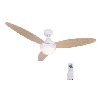 Globo 03612 - Ανεμιστήρας οροφής CORDULA 2xE14/40W/230V + έλεγχος