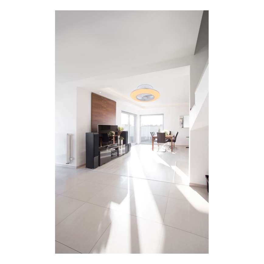 Globo - LED Φωτιστικό οροφής dimmable με ανεμιστήρα LED/40W/230V 3000-6000K + τηλεχειριστήριο