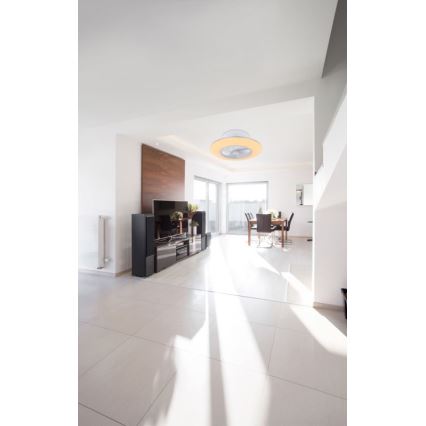 Globo - LED Φωτιστικό οροφής dimmable με ανεμιστήρα LED/40W/230V 3000-6000K + τηλεχειριστήριο