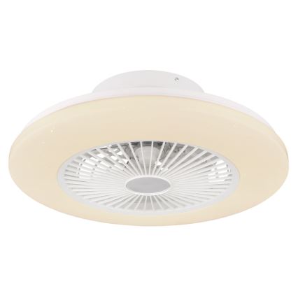 Globo - LED Dimmable φωτιστικό οροφής με ανεμιστήρα LED/30W/230V 3000-6500K + τηλεχειριστήριο