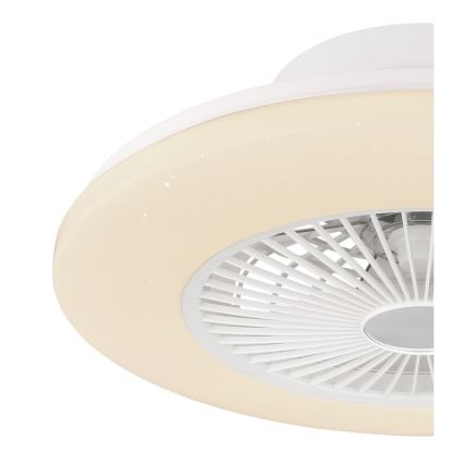 Globo - LED Dimmable φωτιστικό οροφής με ανεμιστήρα LED/30W/230V 3000-6500K + τηλεχειριστήριο