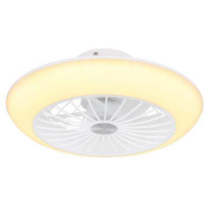 Globo 03632W - Φωτιστικό οροφής με ανεμιστήρα LAFEE LED/18W/230V