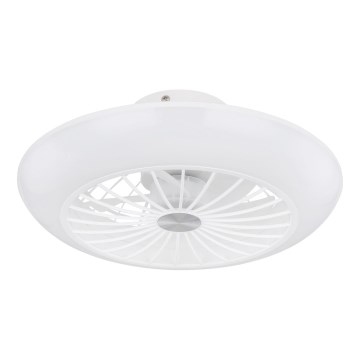 Globo 03632W - LED Φωτιστικό οροφής με ανεμιστήρα LAFEE LED/18W/230V