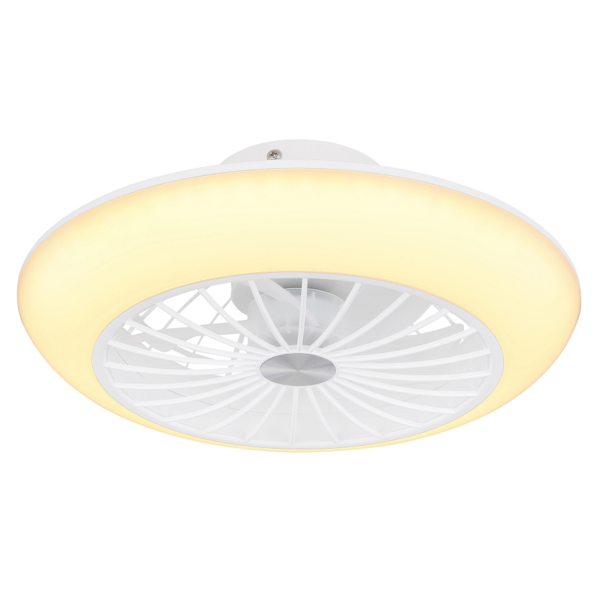 Globo 03632W - Φωτιστικό οροφής με ανεμιστήρα LAFEE LED/18W/230V