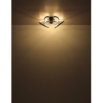 Globo - Ρυθμιζόμενος οροφής ανεμιστήρας LED/40W/230V 3000-6000K με τηλεχειριστήριο