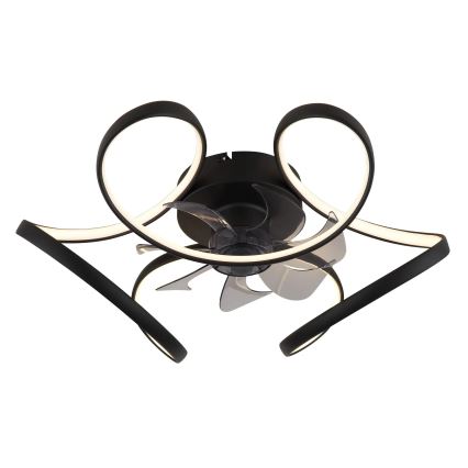 Globo - Ρυθμιζόμενος οροφής ανεμιστήρας LED/40W/230V 3000-6000K με τηλεχειριστήριο