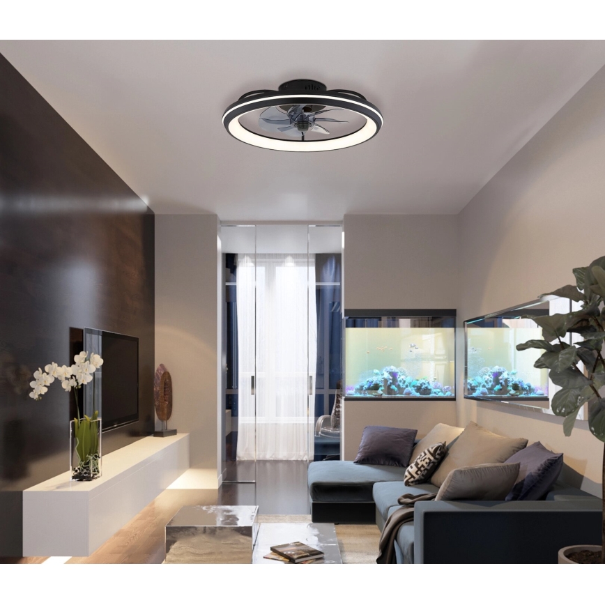 Globo - Ανεμιστήρας οροφής LED Dimmable LED/40W/230V 3000-6500K + τηλεχειριστήριο