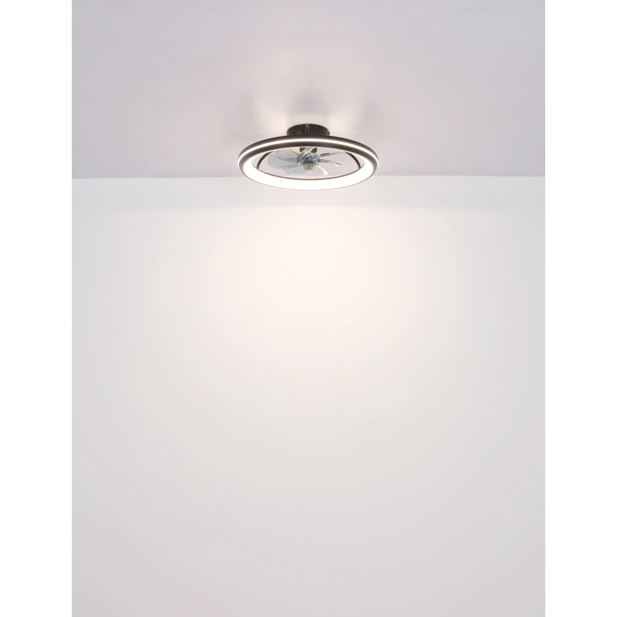 Globo - Ρυθμιζόμενος οροφής ανεμιστήρας LED/40W/230V 3000-6500K με τηλεχειριστήριο