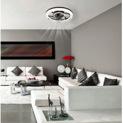 Globo - Ρυθμιζόμενο LED οροφής ανεμιστήρας LED/30W/230V 2700-6000K + τηλεχειριστήριο