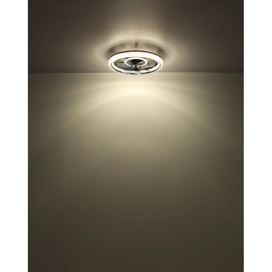 Globo - Ρυθμιζόμενο LED οροφής ανεμιστήρας LED/30W/230V 2700-6000K + τηλεχειριστήριο