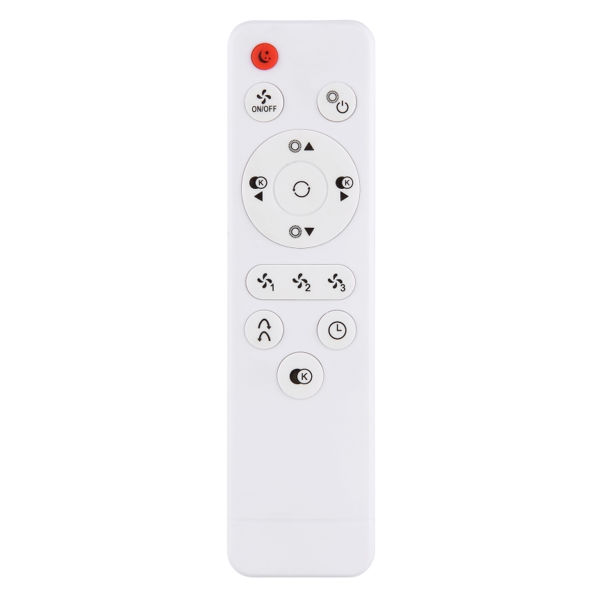 Globo - LED Φωτιστικό οροφής dimmable με ανεμιστήρα LED/30W/230V 2700-6500K καφέ + τηλεχειριστήριο