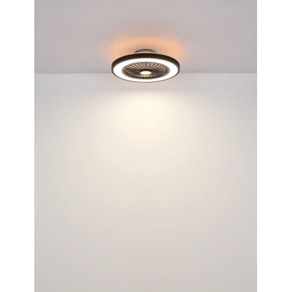 Globo - Ρυθμιζόμενος οροφής ανεμιστήρας LED/45W/230V 3000-6500K με τηλεχειριστήριο