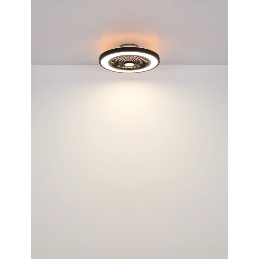 Globo - Ρυθμιζόμενος οροφής ανεμιστήρας LED/45W/230V 3000-6500K με τηλεχειριστήριο