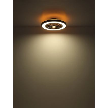 Globo - Ρυθμιζόμενος οροφής ανεμιστήρας LED/45W/230V 3000-6500K με τηλεχειριστήριο