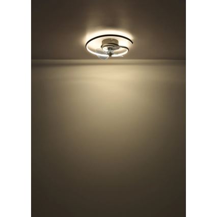 Globo - Ρυθμιζόμενο LED οροφής ανεμιστήρας LED/30W/230V 2700-6500K + τηλεχειριστήριο