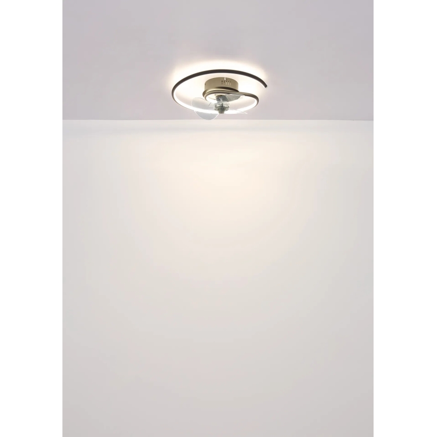 Globo - Ρυθμιζόμενο LED οροφής ανεμιστήρας LED/30W/230V 2700-6500K + τηλεχειριστήριο