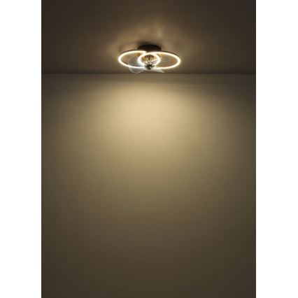 Globo - Ρυθμιζόμενο LED οροφής ανεμιστήρας LED/24W/230V 2700-6500K + τηλεχειριστήριο