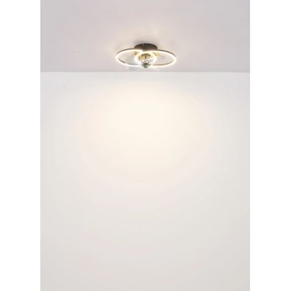 Globo - Ρυθμιζόμενο LED οροφής ανεμιστήρας LED/24W/230V 2700-6500K + τηλεχειριστήριο
