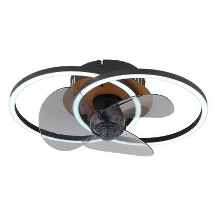 Globo - Ρυθμιζόμενο LED οροφής ανεμιστήρας LED/24W/230V 2700-6500K + τηλεχειριστήριο