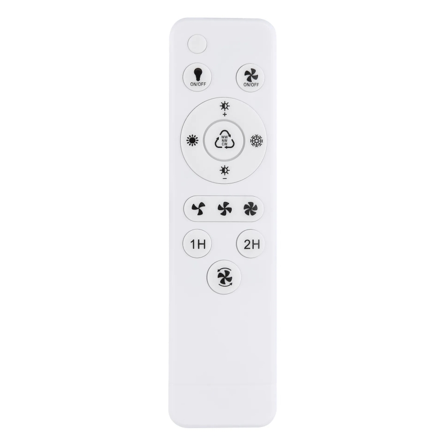 Globo - Ρυθμιζόμενο LED οροφής ανεμιστήρας LED/24W/230V 2700-6500K + τηλεχειριστήριο