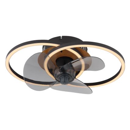 Globo - Ρυθμιζόμενο LED οροφής ανεμιστήρας LED/24W/230V 2700-6500K + τηλεχειριστήριο