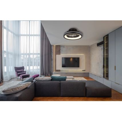 Globo - LED RGB Dimmable ανεμιστήρας οροφής LED/40W/230V 2700-6500K + τηλεχειριστήριο