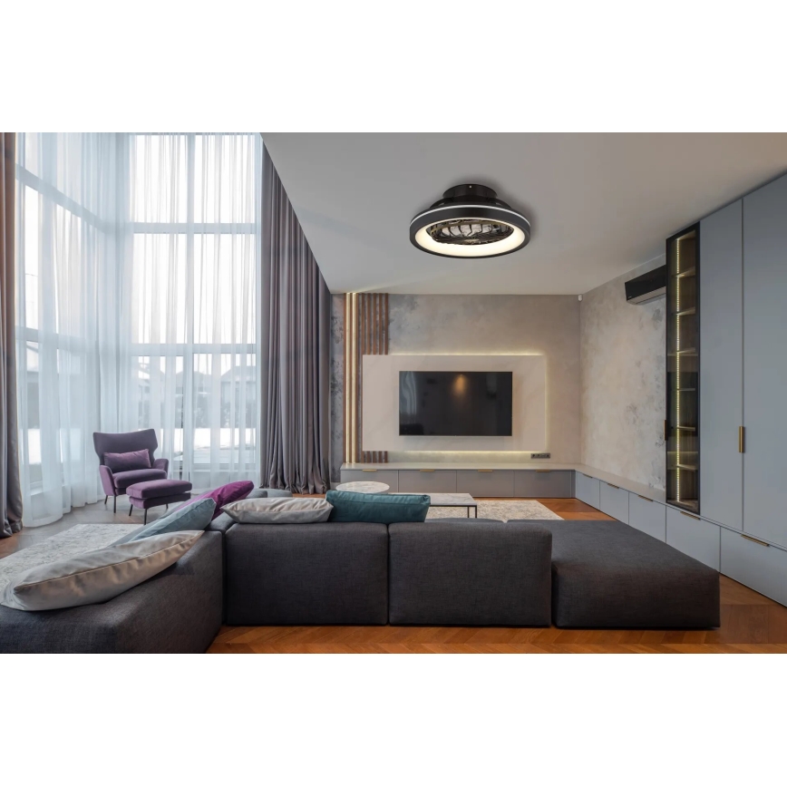 Globo - LED RGB Dimmable ανεμιστήρας οροφής LED/40W/230V 2700-6500K + τηλεχειριστήριο