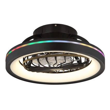 Globo - LED RGB Dimmable ανεμιστήρας οροφής LED/40W/230V 2700-6500K + τηλεχειριστήριο