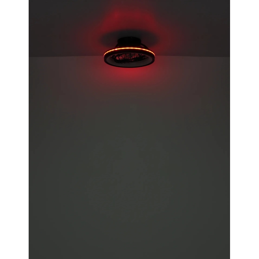 Globo - LED RGB Dimmable ανεμιστήρας οροφής LED/40W/230V 2700-6500K + τηλεχειριστήριο