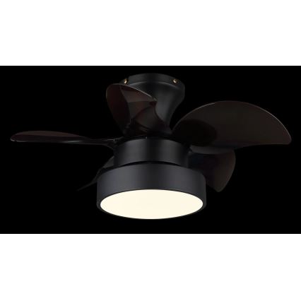 Globo - Ρυθμιζόμενος ανεμιστήρας οροφής LED/22W/230V 3000/4500/6000K καφέ + τηλεχειριστήριο