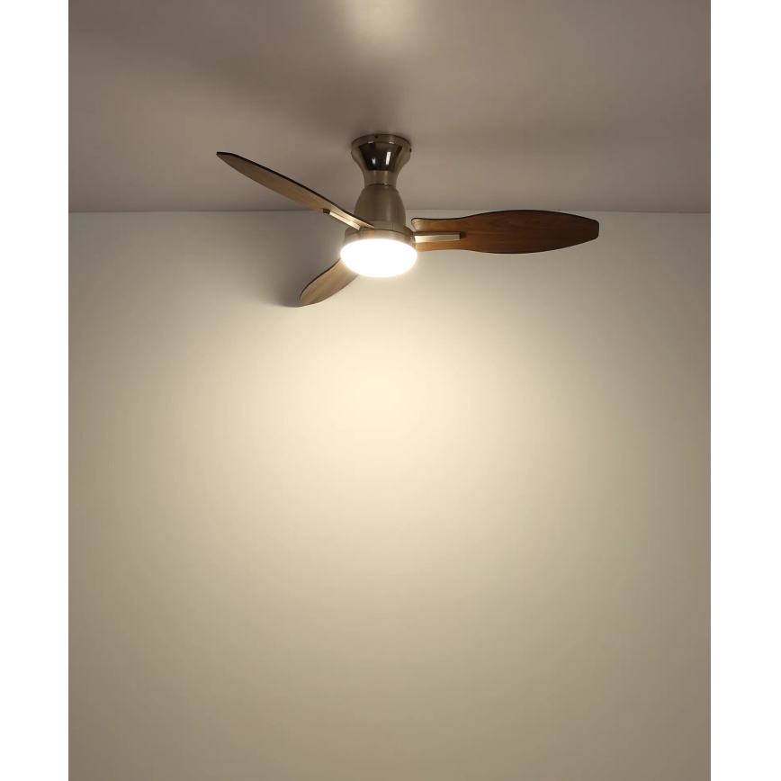 Globo - LED ρυθμιζόμενος οροφής ανεμιστήρας LED/22W/230V 3000/4500/6000K + τηλεχειριστήριο