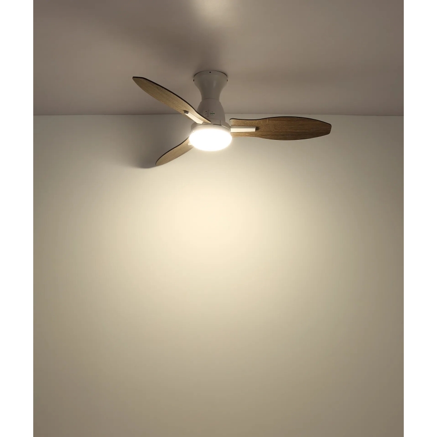 Globo - LED ρυθμιζόμενος οροφής ανεμιστήρας LED/22W/230V 3000/4500/6000K + τηλεχειριστήριο
