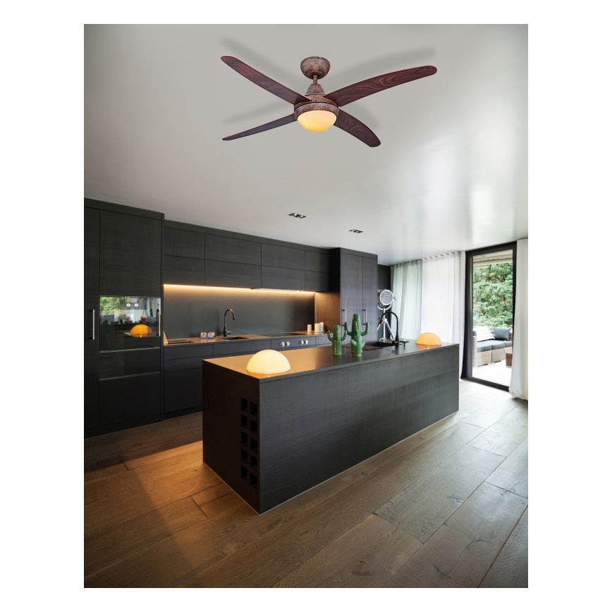 Globo - Ανεμιστήρας οροφής 2xE14/60W/230V + τηλεχειριστήριο