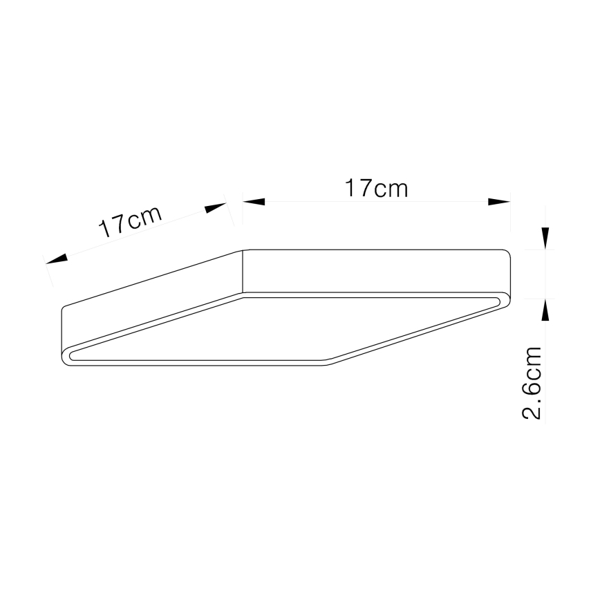 Globo - Φως οροφής LED LED/22W/230V
