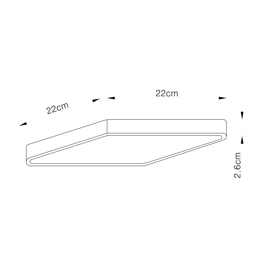 Globo - Φως οροφής LED LED/28W/230V