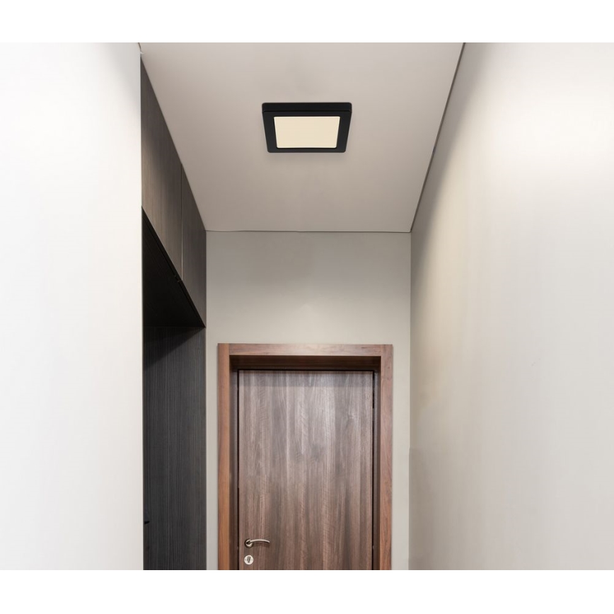 Globo - Φωτιστικό οροφής LED LED/12W/230V 3000/4000/6500K μαύρο