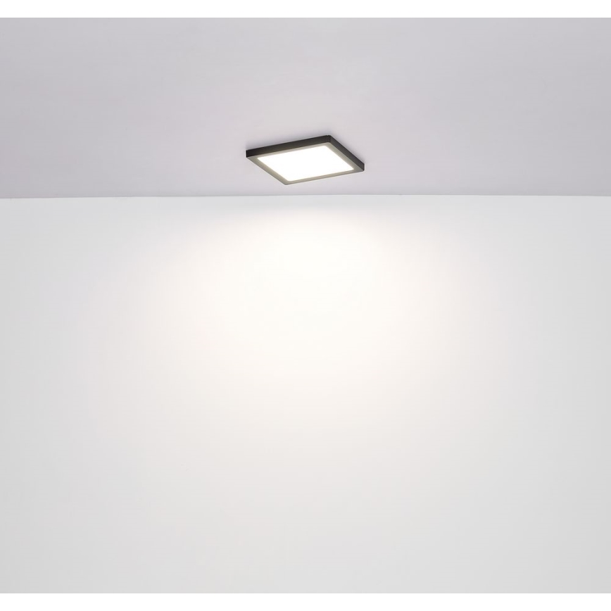 Globo - LED Φωτιστικό οροφής LED/18W/230V 3000/4000/6500K μαύρο