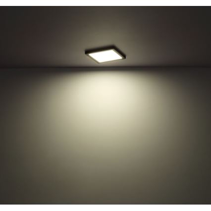 Globo - LED Οροφωτιστικό LED/24W/230V 3000/4000/6500K μαύρο