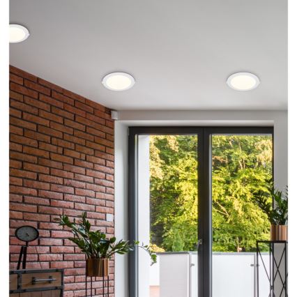 Globo - Χωνευτό Φωτιστικό LED LED/18W/230V 4000K διάμετρος 22,4 cm