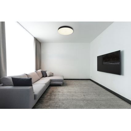 Globo - Φωτιστικό οροφής LED LED/36W/230V 3000K/4000K/6500K διάμετρος 40 cm μαύρο