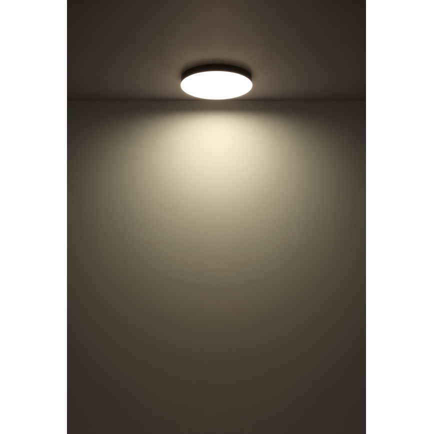 Globo - Φωτιστικό οροφής LED LED/50W/230V 3000K/4000K/6500K διάμετρος 50 cm μαύρο