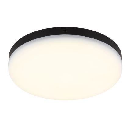Globo - Φωτιστικό οροφής LED LED/12W/230V 4000K διάμετρος 22 cm μαύρο
