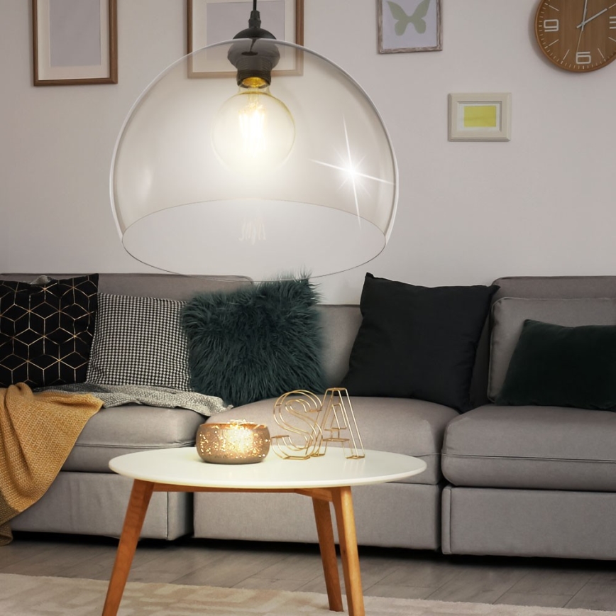 GLOBO 14002H1 - Πολύφωτο σε σχοινί CERSEI 1xE27/60W/230V