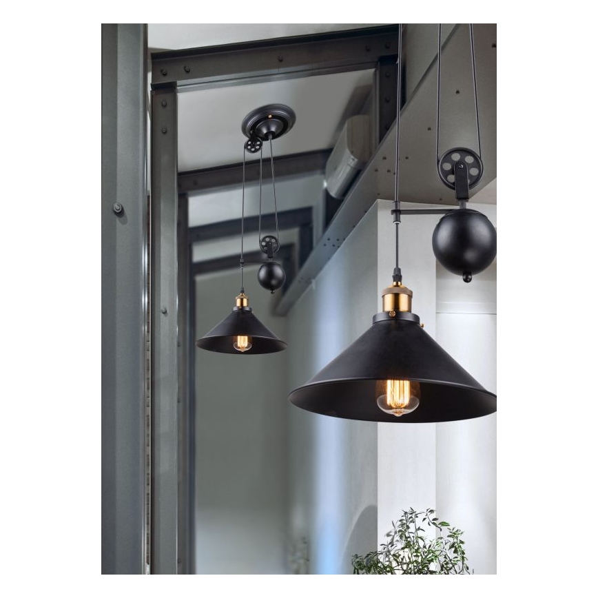 Globo - Κρεμαστό φωτιστικό οροφής 1xE27/60W/230V
