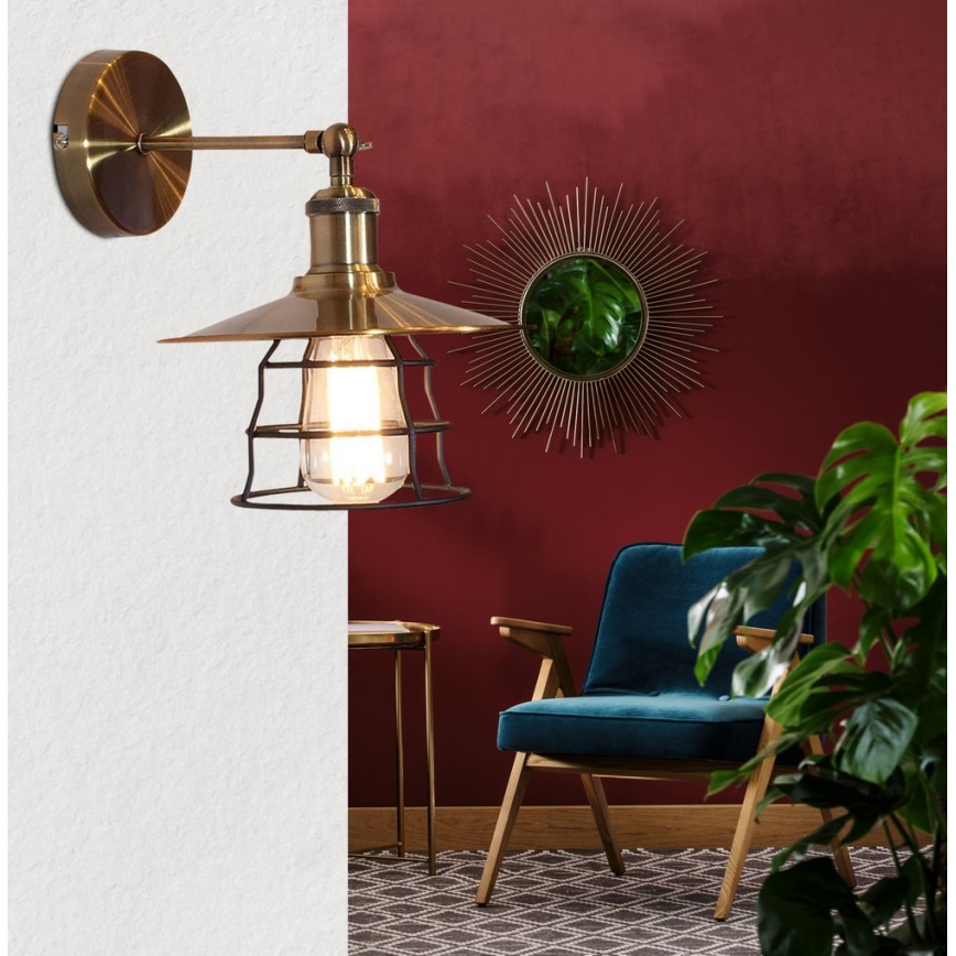 Globo - Επιτοίχιο φωτιστικό 1xE27/60W/230V