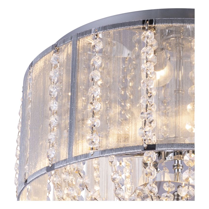 Globo - Φωτιστικό Οροφής με Κρύσταλλα 4xE14/40W/230V