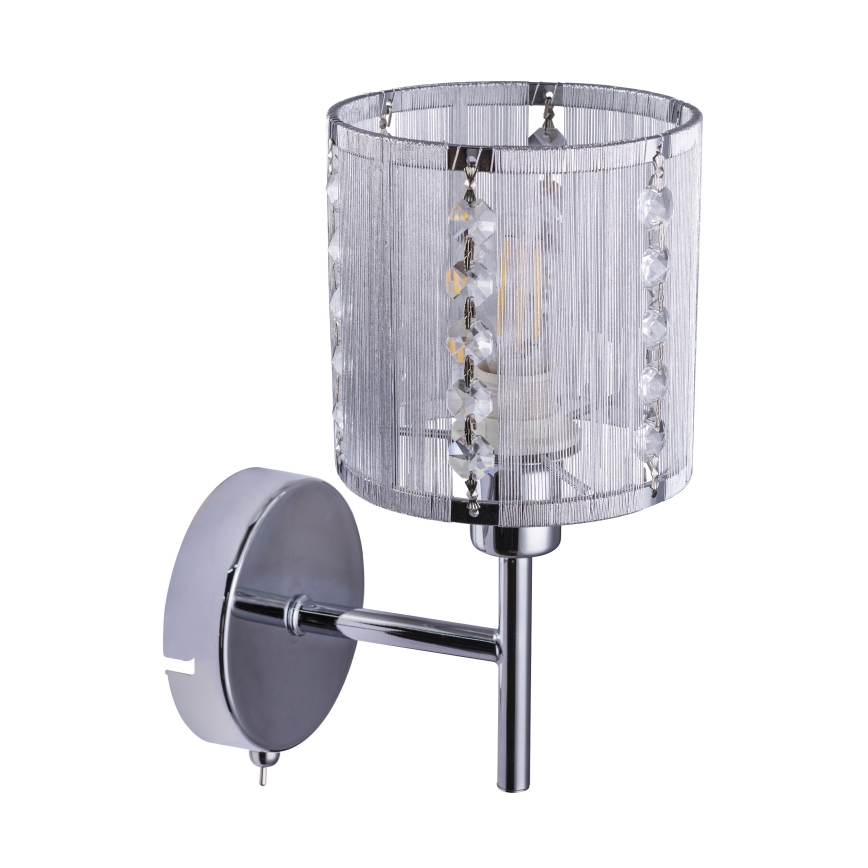 Globo - Φωτιστικό τοίχου 1xE14/40W/230V ματ χρώμιο