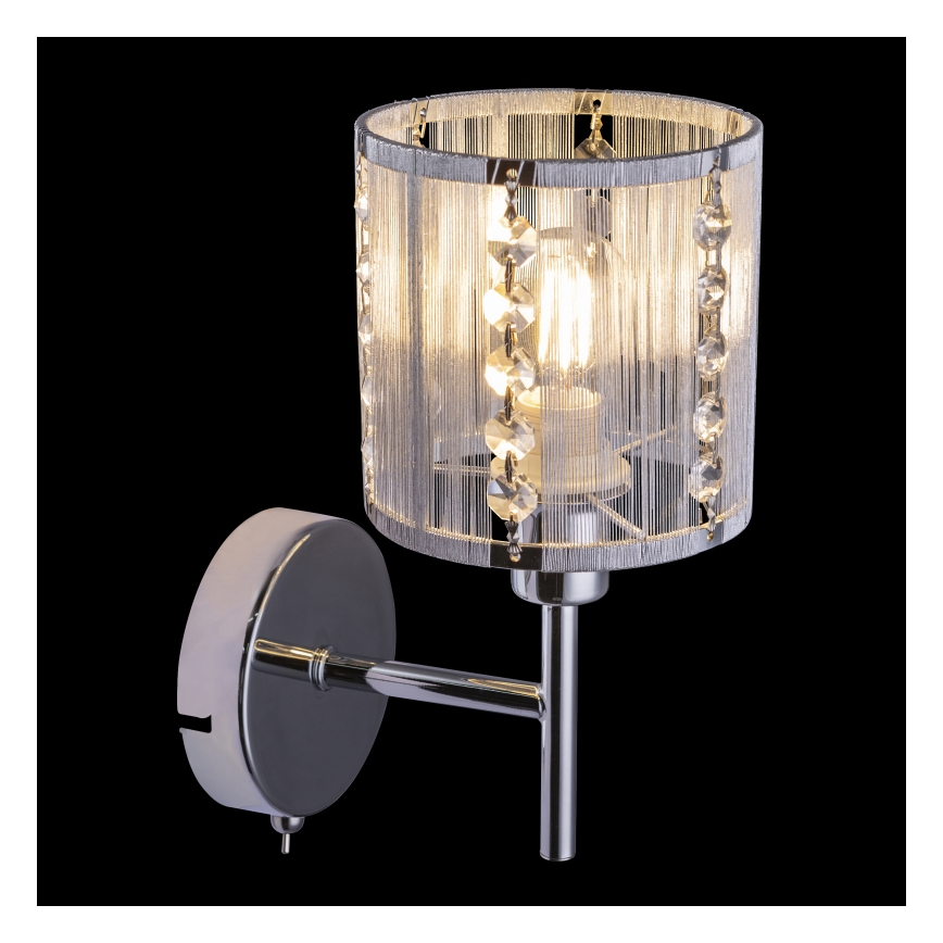 Globo - Φωτιστικό τοίχου 1xE14/40W/230V ματ χρώμιο