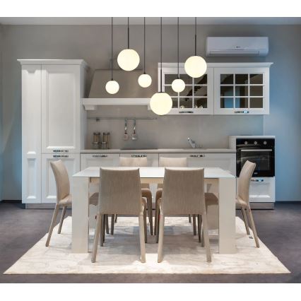 Globo - Κρεμαστό φωτιστικό οροφής 3xE27/9W/230V + 3xG9/5W