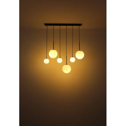Globo - Κρεμαστό φωτιστικό οροφής 3xE27/9W/230V + 3xG9/5W